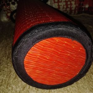 Circular cambodia reed purse